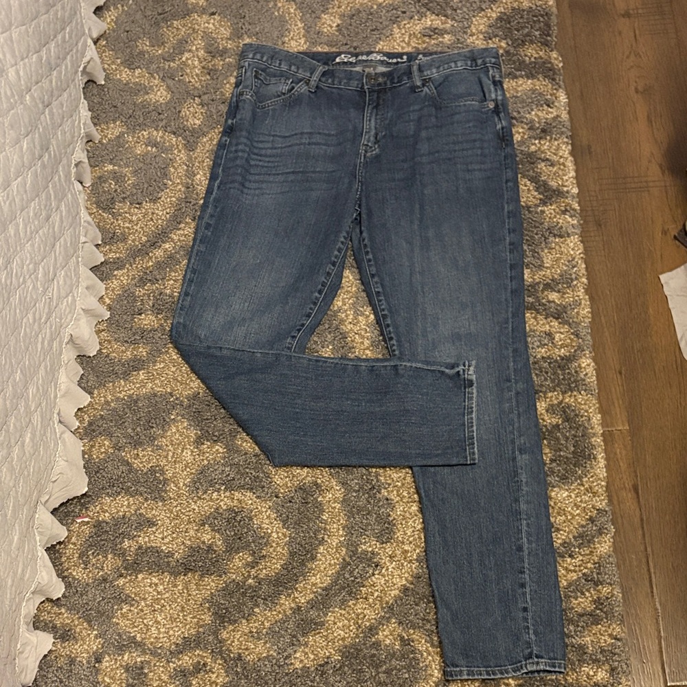 Eddie Bauer Women’s Indigo Straight Jeans